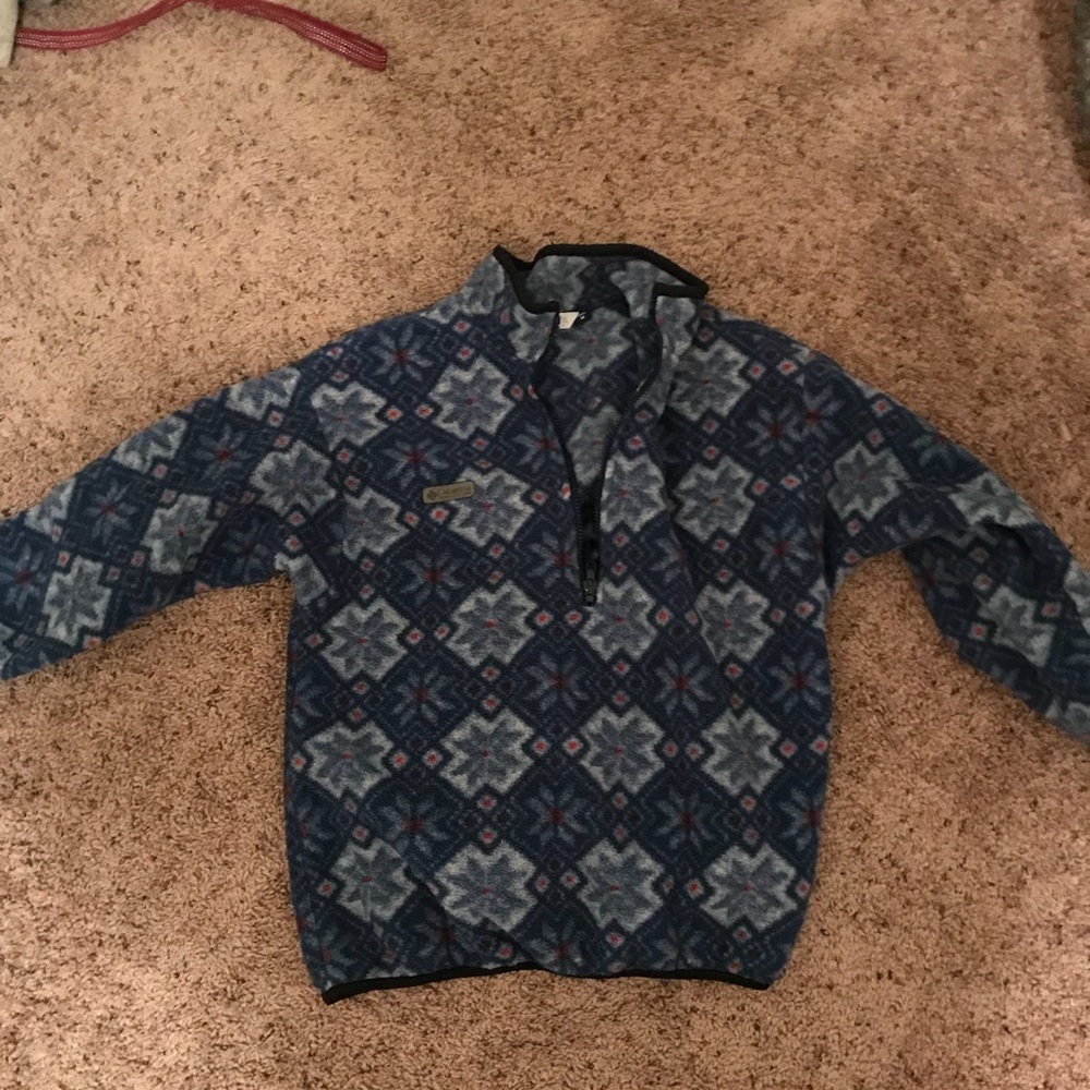 Vintage Columbia 3/4 fleece